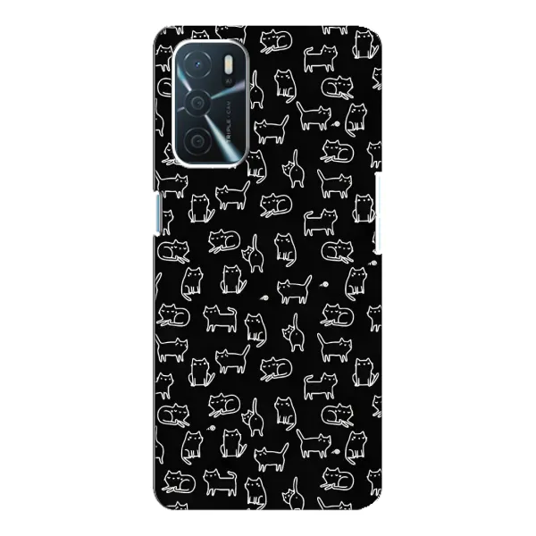 Чохол з принтом «Маленькі котики» для OPPO A54s