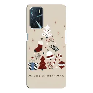 Рождественские Чехлы для Oppo a54s (VPrint) (Merry Christmas)