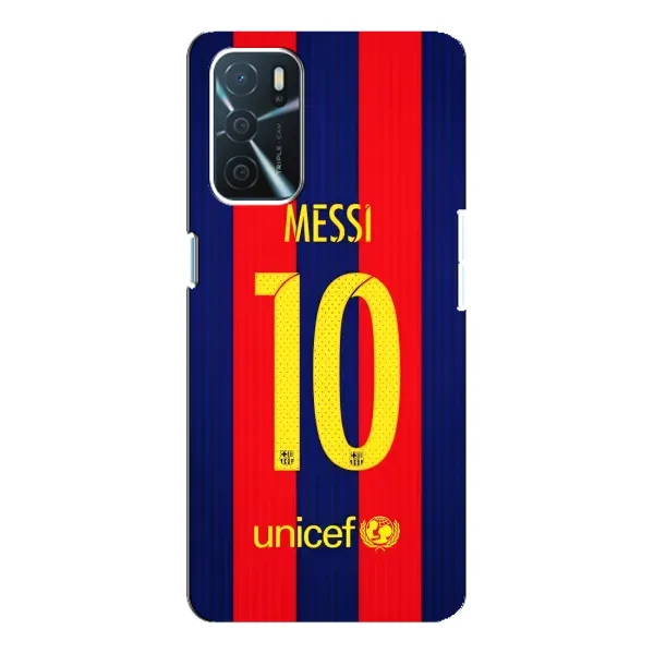 Чохол з принтом «Messi Barca 10» для OPPO A54s