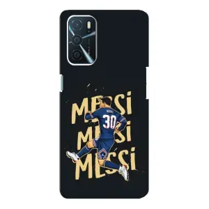 Чохол з принтом «Messi ПСЖ» для OPPO A54s