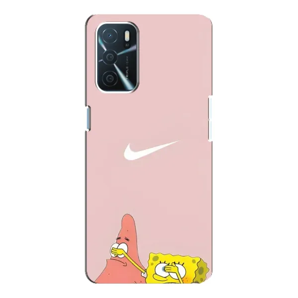 Чохол з принтом «Патрік і Губка» для OPPO A54s