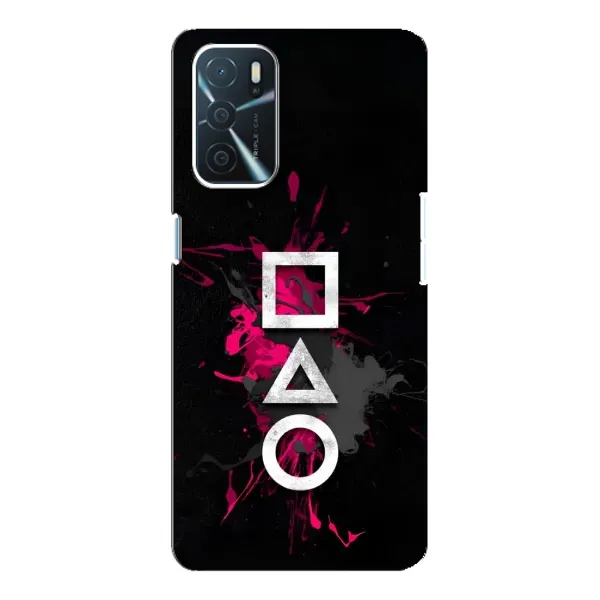 Чохол з принтом «Символи Гра кальмара» для OPPO A54s