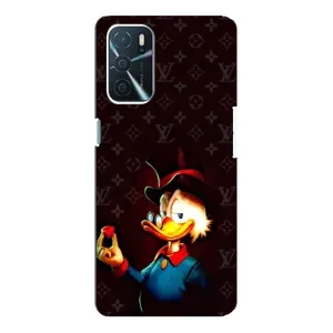 Чехли для Oppo a54s - Скрудж МакДак Louis Vuitton (PREMIUMPrint) (Скрудж з ботліантом)