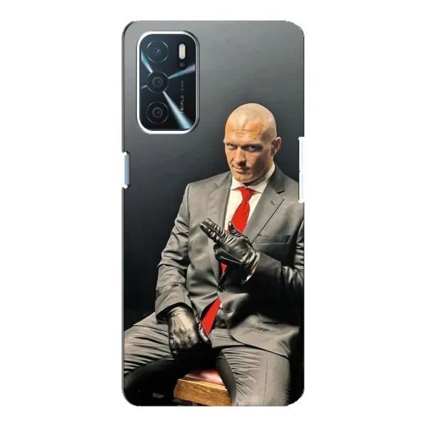 Чохол з принтом «Усик Hitman» для OPPO A54s