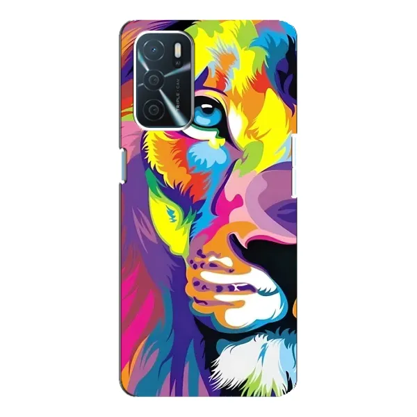 Чохол з принтом «Яскравий Лев» для OPPO A54s Чохол з принтом «Яскравий Лев» для OPPO A54s
