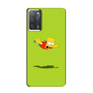 Чjхол з Сімпсонами для OPPO A55 (VPrint) (Барт Сімпсон)
