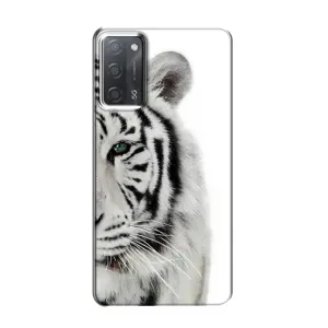 Чохли з картинкою животних OPPO A55 (Білий Тигр)