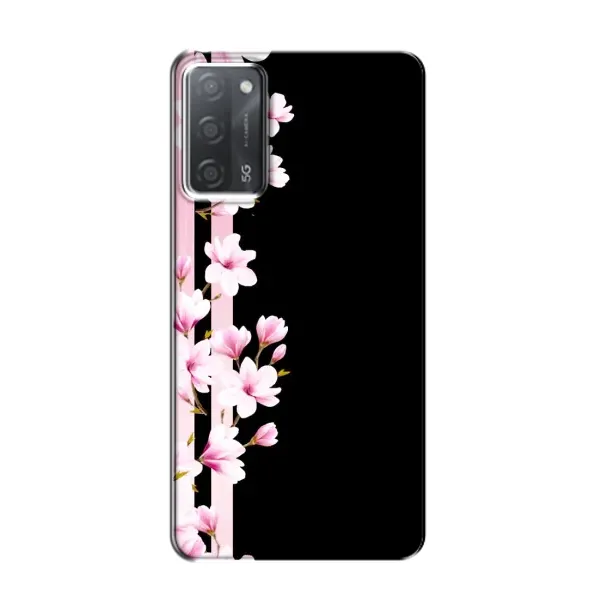 Чохол з принтом «Квіточки» для OPPO A55