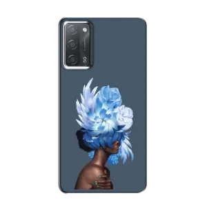 Чехлы (ART) Цветы на OPPO A55 (VPrint) (Квіти на голові)