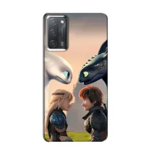 Чохол як приборкати дракона на OPPO A55 (Гикавка і Астрід)
