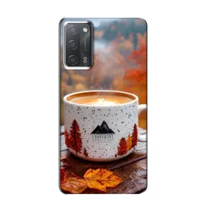Чехол с принтом «Кофе на природе» для OPPO A55