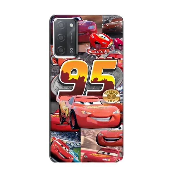 Чохол з принтом «Колаж Блискавка Маквін» для OPPO A55