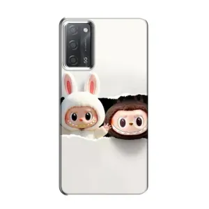 Чохол з принтом «Лабубу» для OPPO A55