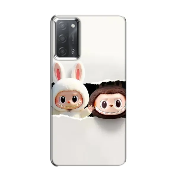 Чохол з принтом «Лабубу» для OPPO A55