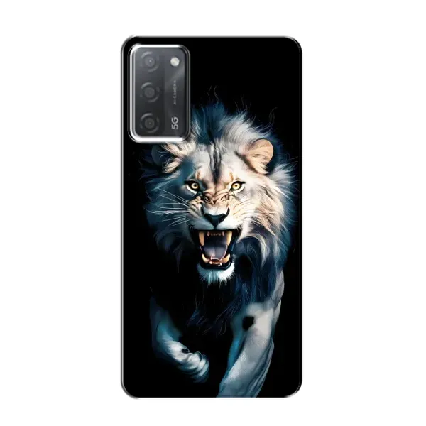 Чохол з принтом «Лев у темряві» для OPPO A55 Чохол з принтом «Лев у темряві» для OPPO A55