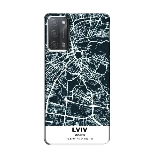 Чохол з принтом «Львів» для OPPO A55