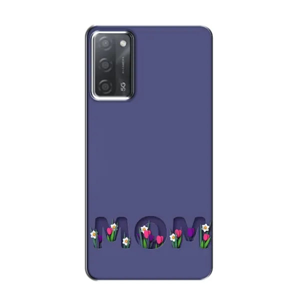 Чохол з принтом «Мама в квітах» для OPPO A55