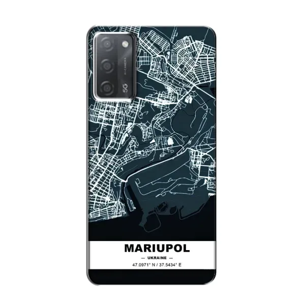 Чохол з принтом «Маріуполь» для OPPO A55