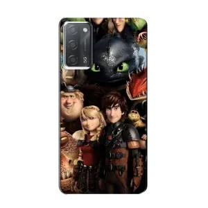 Чохол як приборкати дракона на OPPO A55 (Персонажі дракона)