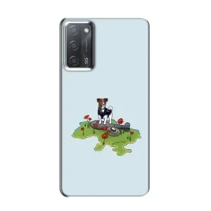 Чехлы с картинкой собаки Патрон для OPPO A55 (AlphaPrint) (Сапер Пес)
