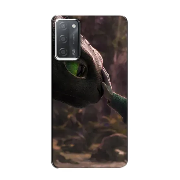 Чохол з принтом «Сцена з драконом» для OPPO A55