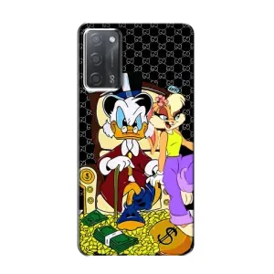 Чехли для OPPO A55 - Скрудж МакДак Louis Vuitton (PREMIUMPrint) (Стильна Утка)