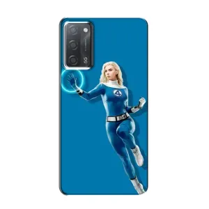 Чохол з принтом Фантастична четвірка для OPPO A55 (Сью Сторм політ)