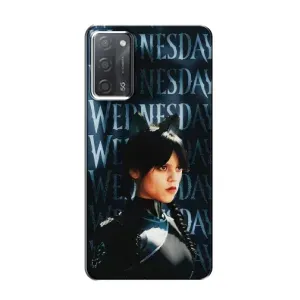 Чохли Венсдей на OPPO A55 Уенсдей (AlphaPrint) (Венздей кішка)