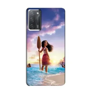 Чохол з мультфільмом Ваяна OPPO A55 (Моана з веслом)