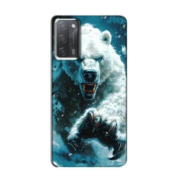 Чохол з принтом «Полярний ведмідь» для OPPO A55 Чохол з принтом «Полярний ведмідь» для OPPO A55