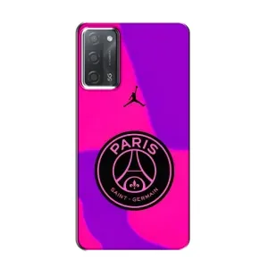Чохли PSG для OPPO A55 (AlphaPrint) (яскравий ПСЖ)