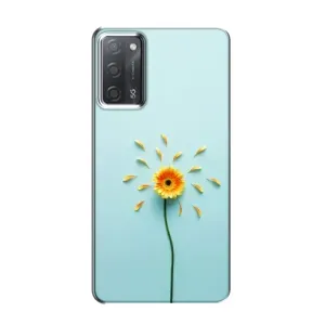 Чохли з квітами для OPPO A55 (VPrint) (Жовта квітка)