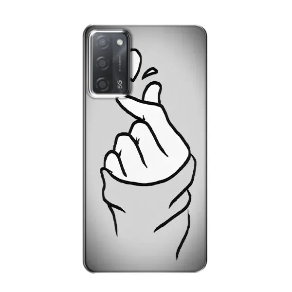 Чохол з принтом «Значок Love» для OPPO A55