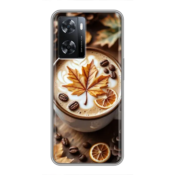 Чохол з принтом «Пряна кава» для OPPO A57s Чохол з принтом «Пряна кава» для OPPO A57s