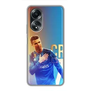 Чехол Криштиану Роналду для OPPO A58 (4G) (AlphaPrint)