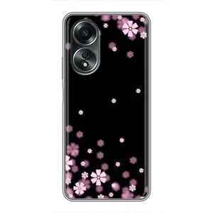 Чехол с принтом «Цветочки маленькие» для OPPO A58 (4G)
