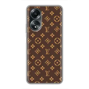Чохли Луі Вітон для OPPO A58 (4G) (AlphaPrint - LOUIS VUITTON) (фон LOUIS VUITTON)