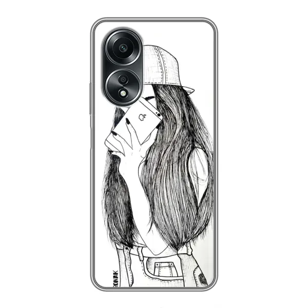Чехол с принтом «Фото девочки» для OPPO A58 (4G) Чехол с принтом «Фото девочки» для OPPO A58 (4G)