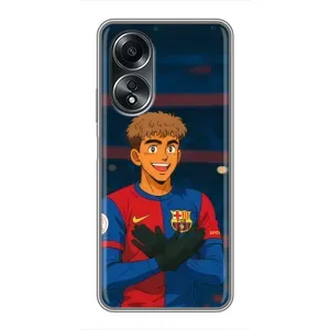 Чохол з футболістом Ламін Ямаль OPPO A58 (4G) (Футболіст Ямаль)