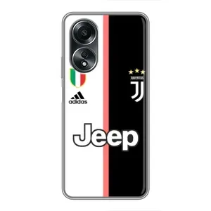 Чехлы для OPPO A58 (4G) (VPrint) - Футбольные клубы (Juventus)