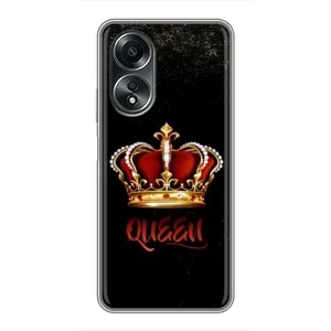 Чехол с принтом «Корона короля» для OPPO A58 (4G)
