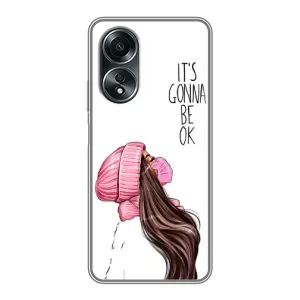 Чехол с принтом «Коронавирус» для OPPO A58 (4G)