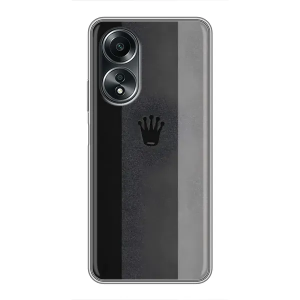 Чехол с принтом «Коронка» для OPPO A58 (4G)