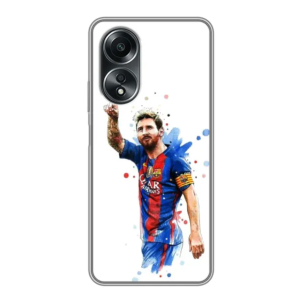 Чехол с принтом «Лео Месси» для OPPO A58 (4G) Чехол с принтом «Лео Месси» для OPPO A58 (4G)