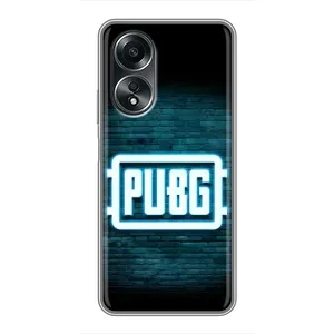 Чохол з принтом «Лого PUBG» для OPPO A58 (4G)