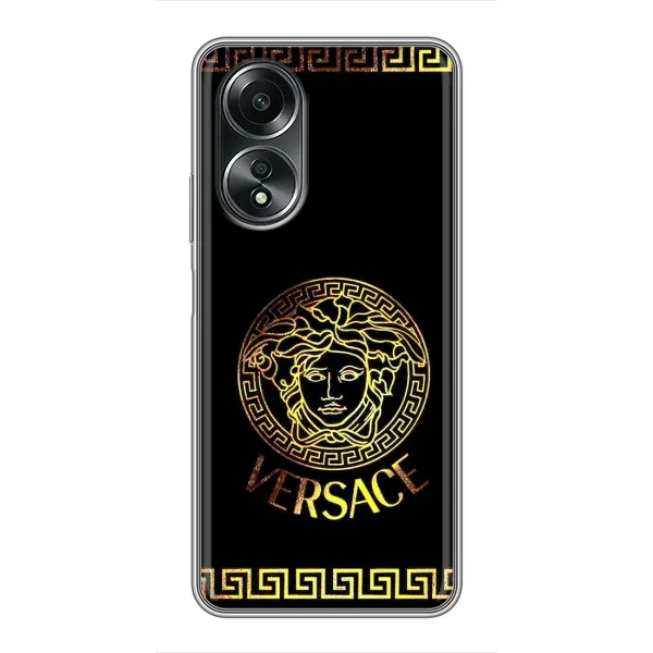 Чехол с принтом «Logo Versace» для OPPO A58 (4G) Чехол с принтом «Logo Versace» для OPPO A58 (4G)