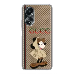 Чехол с принтом «Mickey GUCCI» для OPPO A58 (4G)