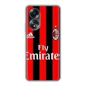 Чехлы для OPPO A58 (4G) (VPrint) - Футбольные клубы (Milan)