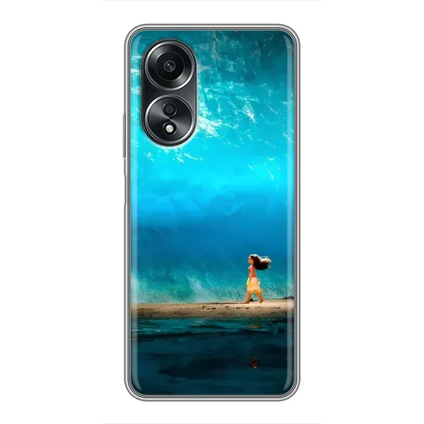 Чехол с принтом «Океан Моана» для OPPO A58 (4G)