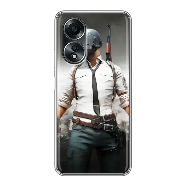 Чохол з принтом «Пабг мен» для OPPO A58 (4G) Чохол з принтом «Пабг мен» для OPPO A58 (4G)